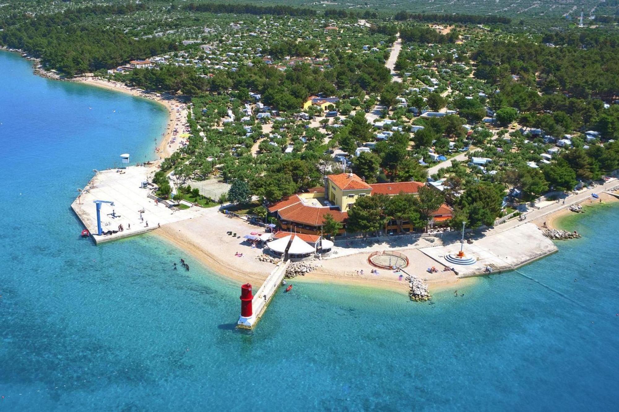Mobile Homes In Camp Kovacine, Cres, With Long Pebble Beach ภายนอก รูปภาพ